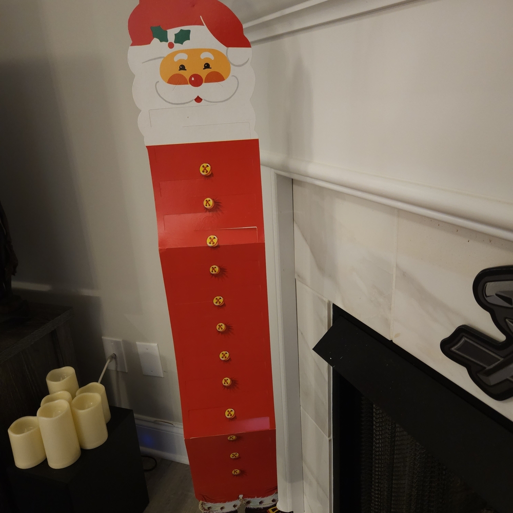 Vintage Santa Claus Christmas Card Holder